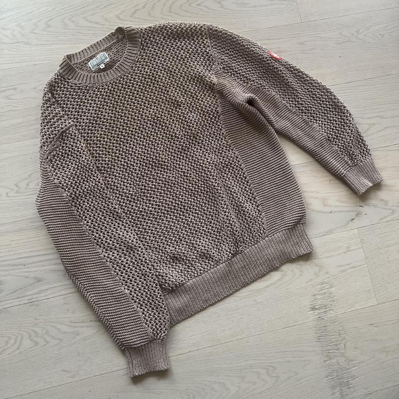 トップス C.E cavempt SIDE RIB LOOSE NET KNIT Cav Empt Side Rib Loose Net Knit Sweater in Blue for Men | Lyst