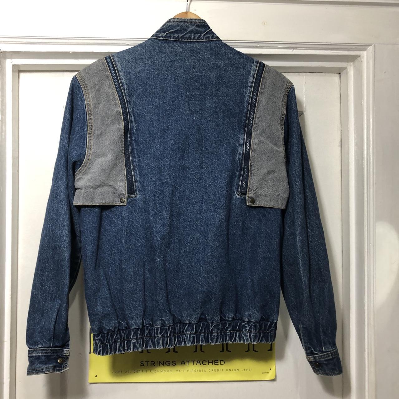 Vintage Jantzen 80s Denim Jacket With Removable... - Depop