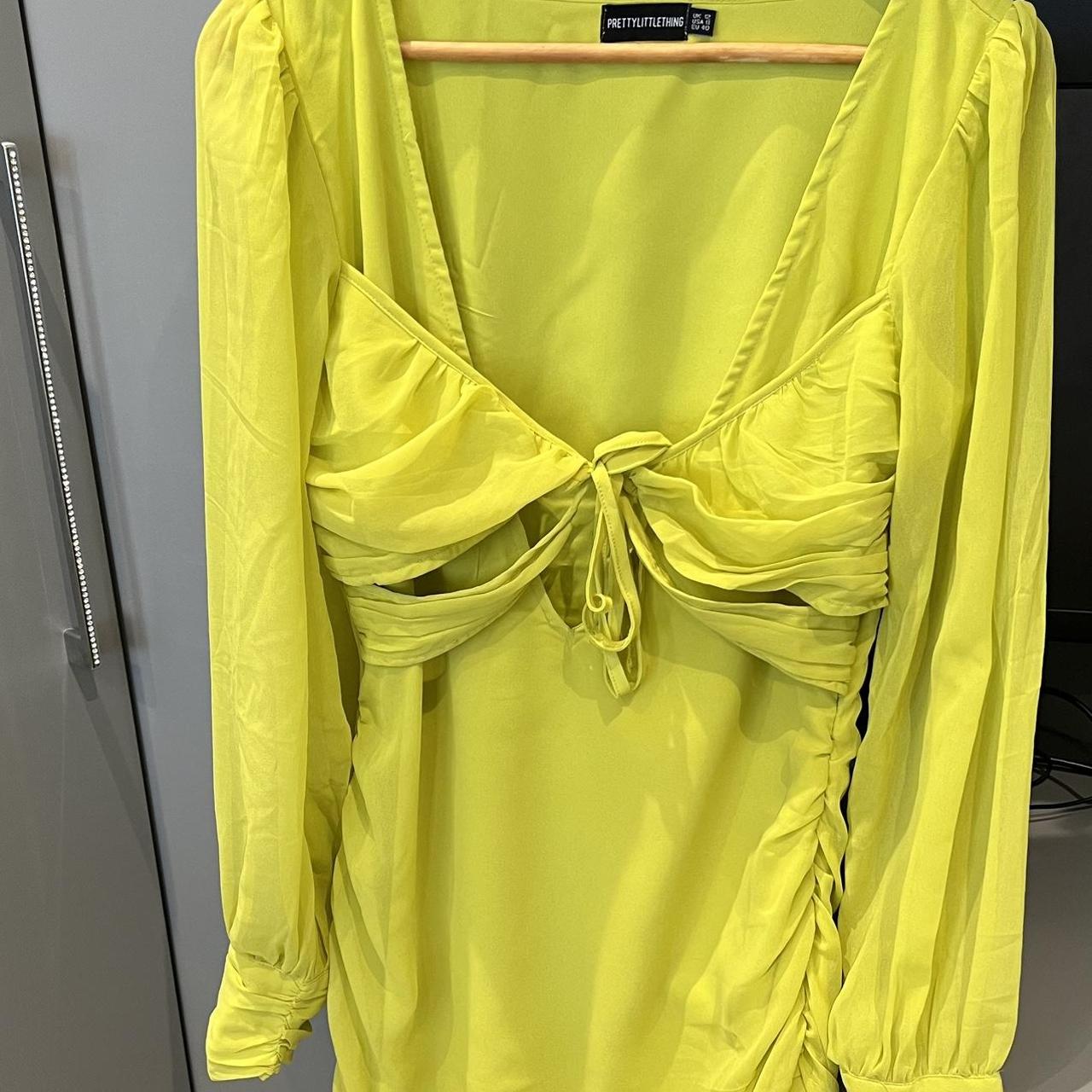 Pretty little thing mini dress with cut out in size... - Depop