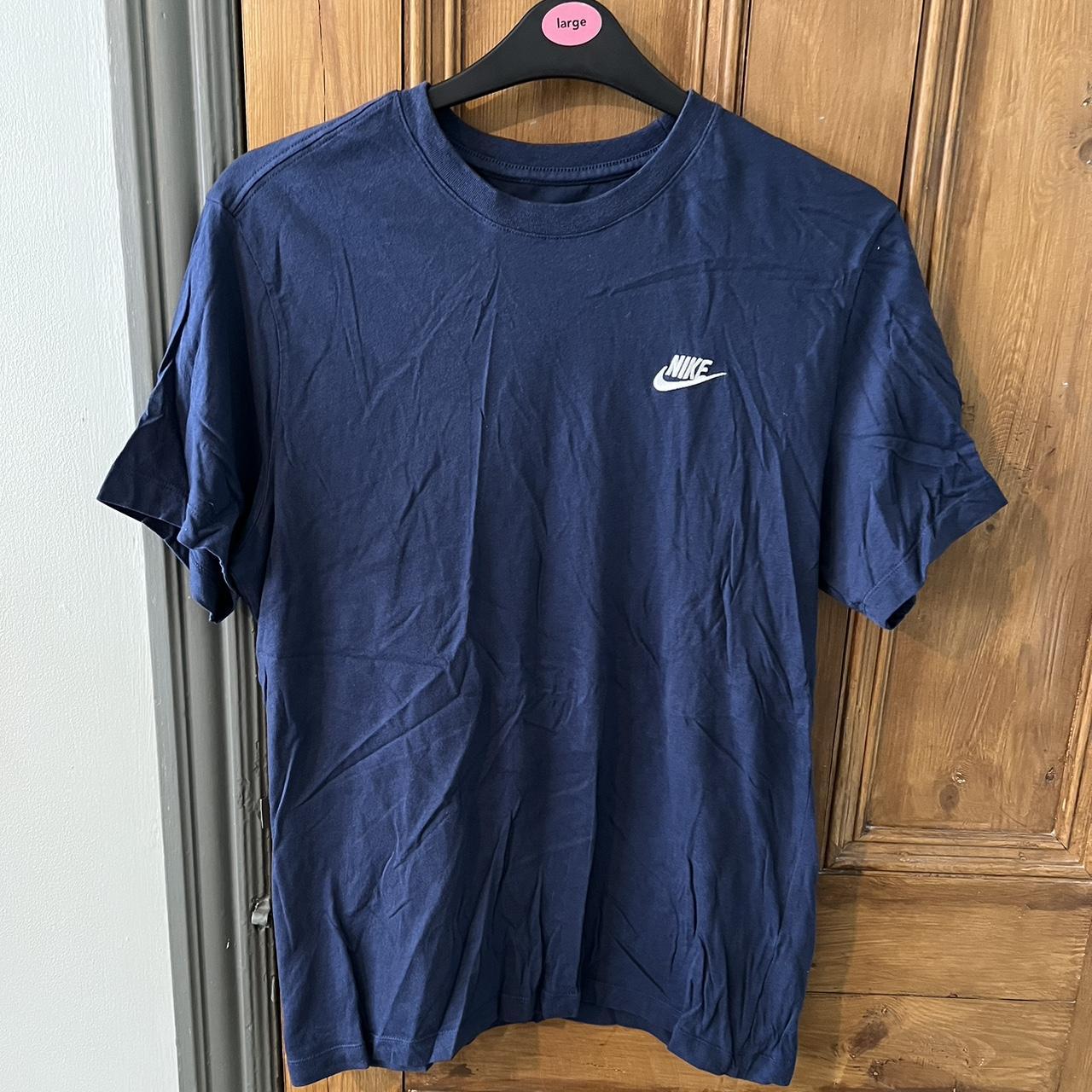 mens navy blue nike shirt