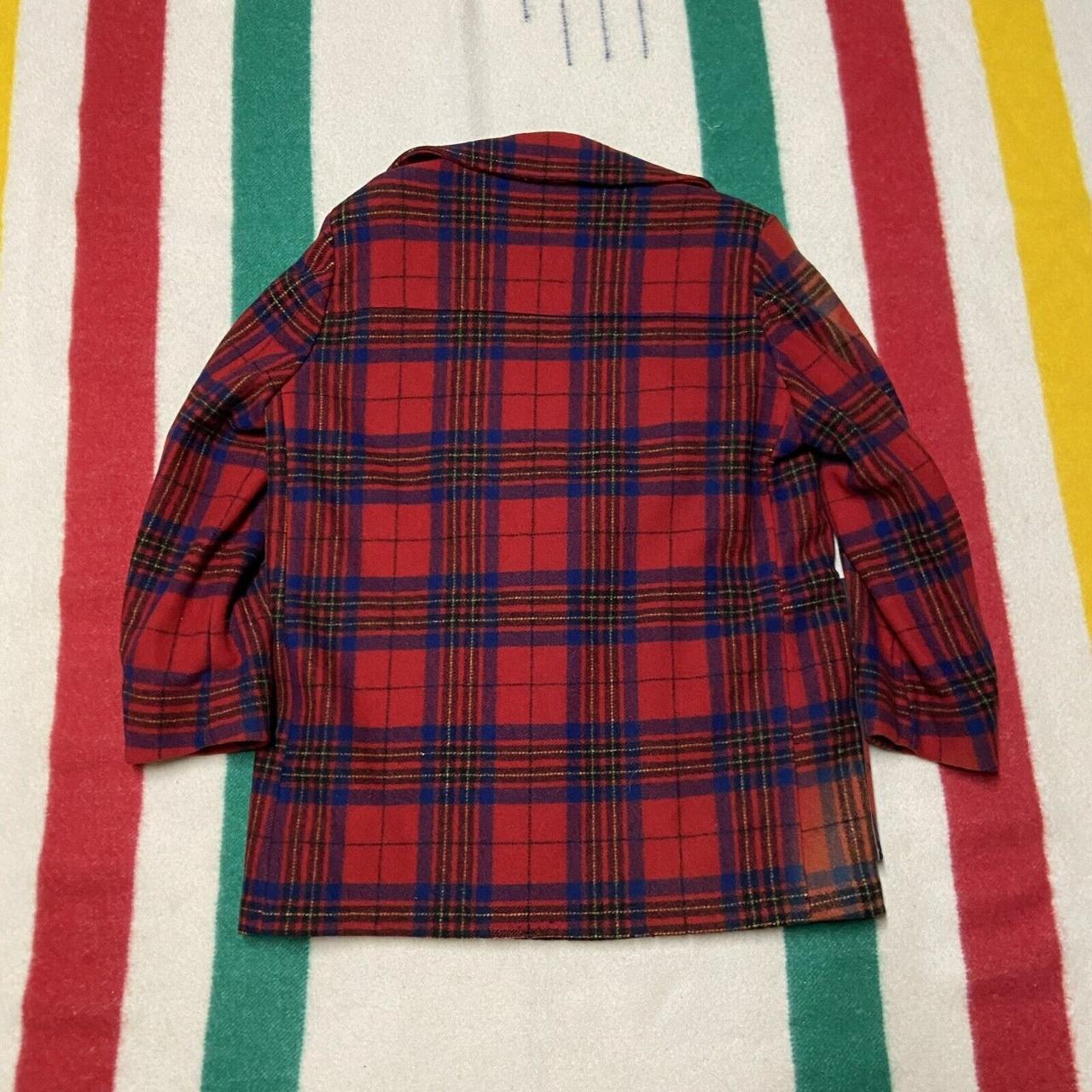 Vintage Pendleton Plaid Wool Jacket , Mackinaw...