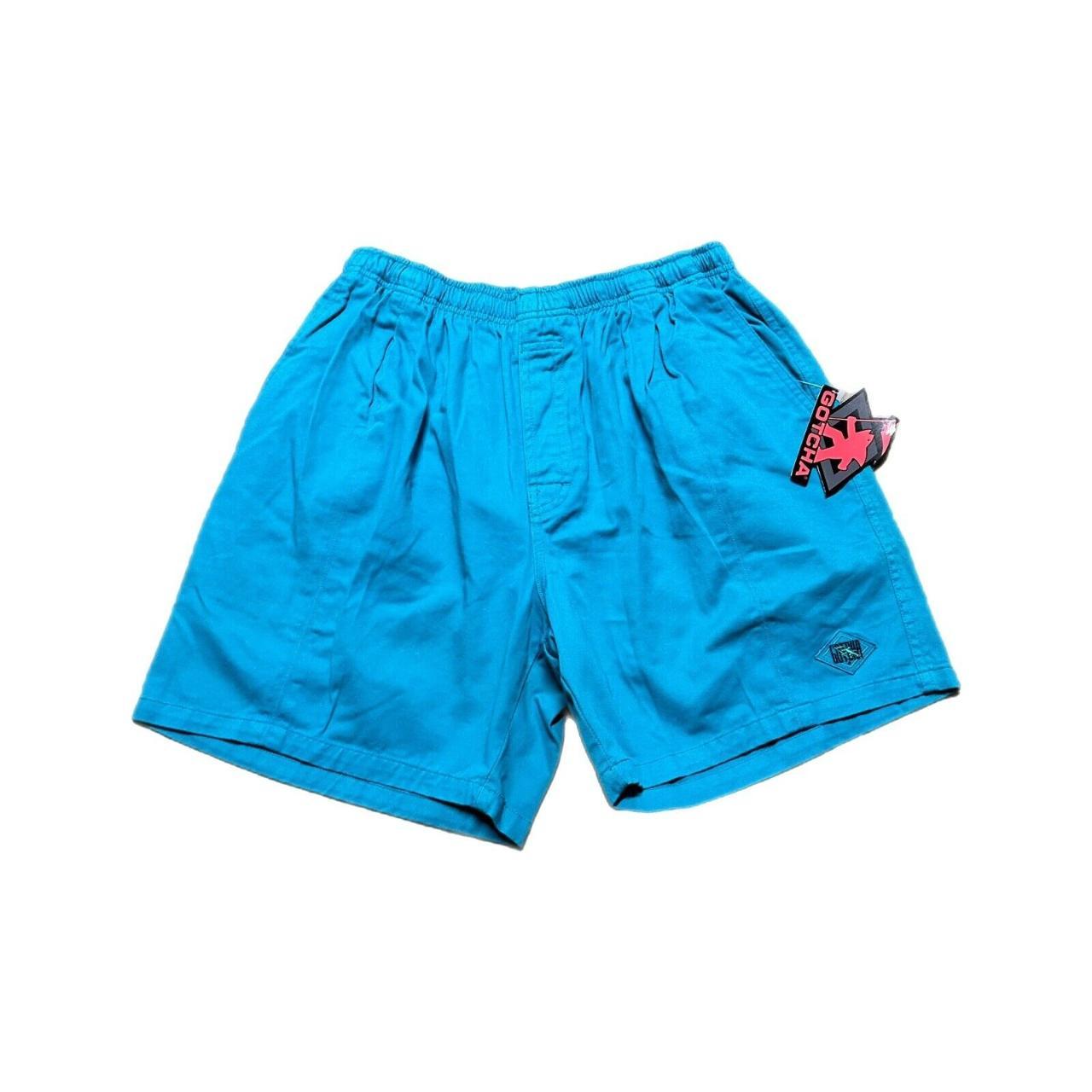 Gotcha Men's Blue Shorts Depop