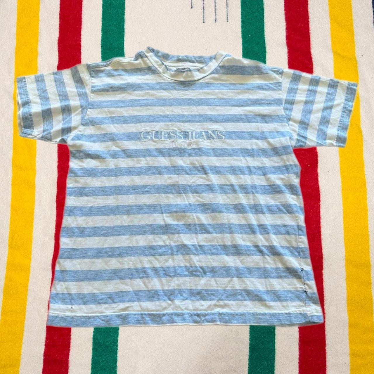 Guess jeans 2024 striped tee