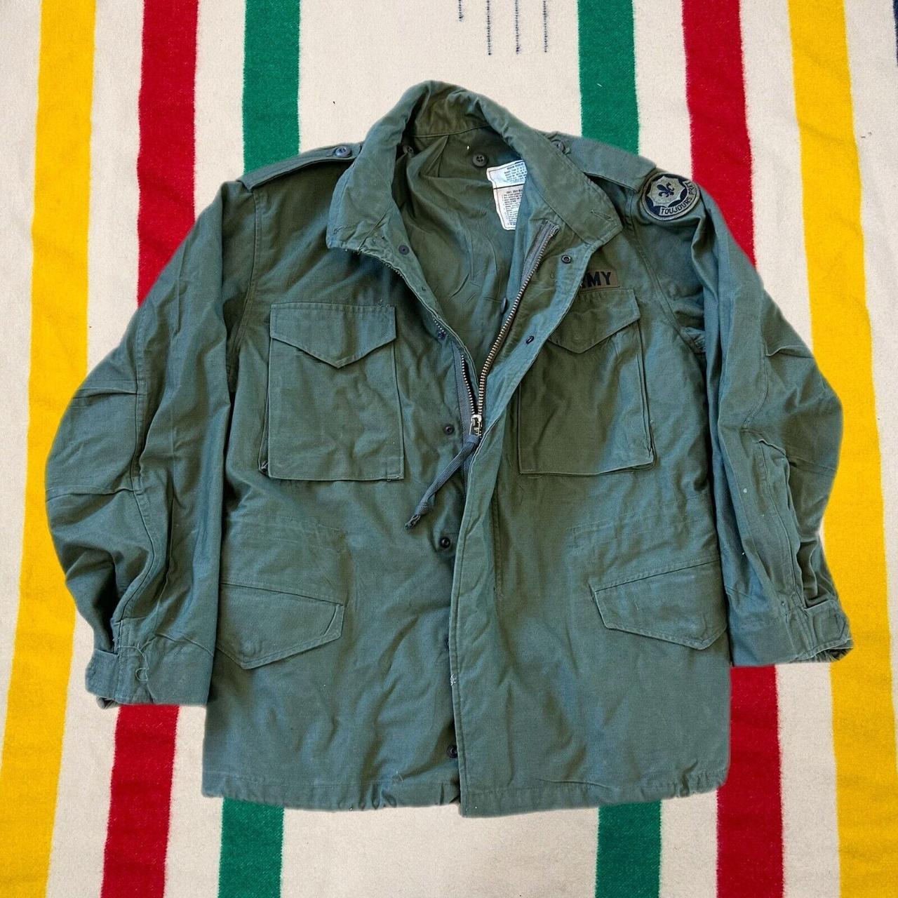 Vintage M65 Military Field Jacket US Army 1960s... - Depop