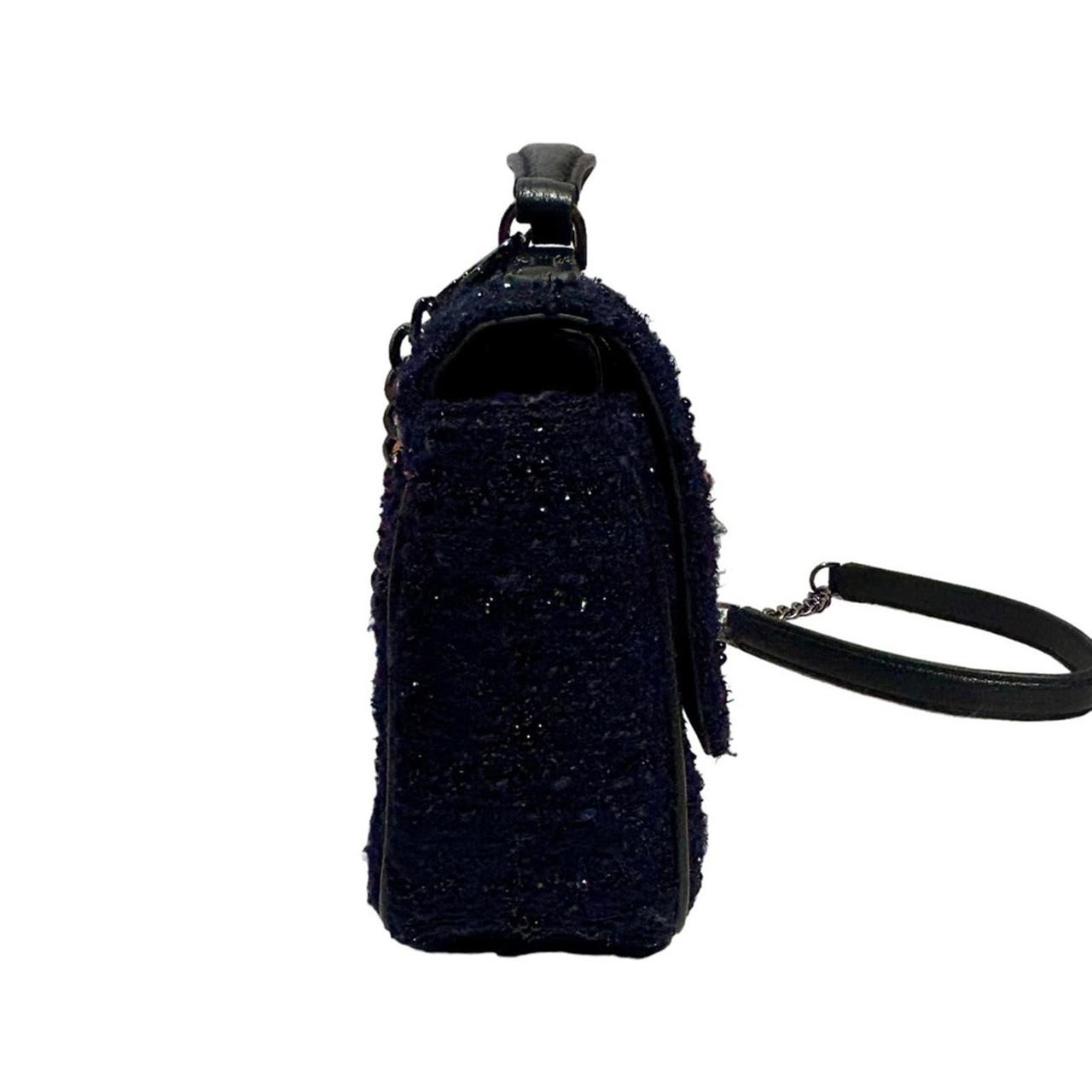 Tory Burch Willa Tweed Mini Top Handle Bag Blue | Depop