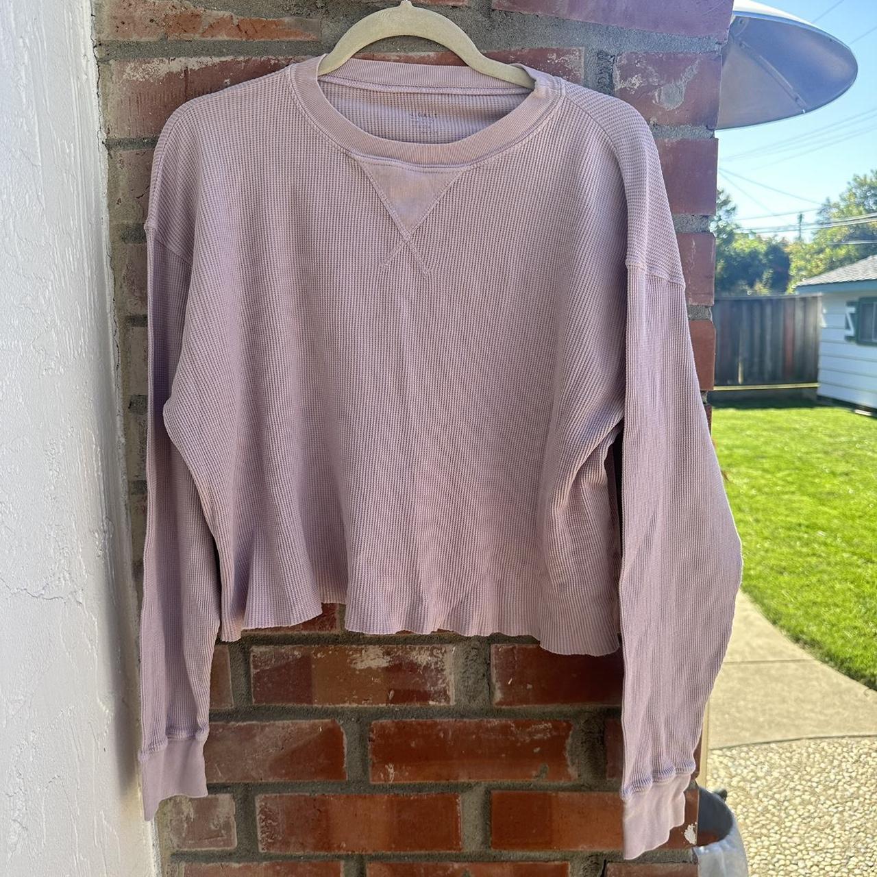 brandy melville pink long sleeve