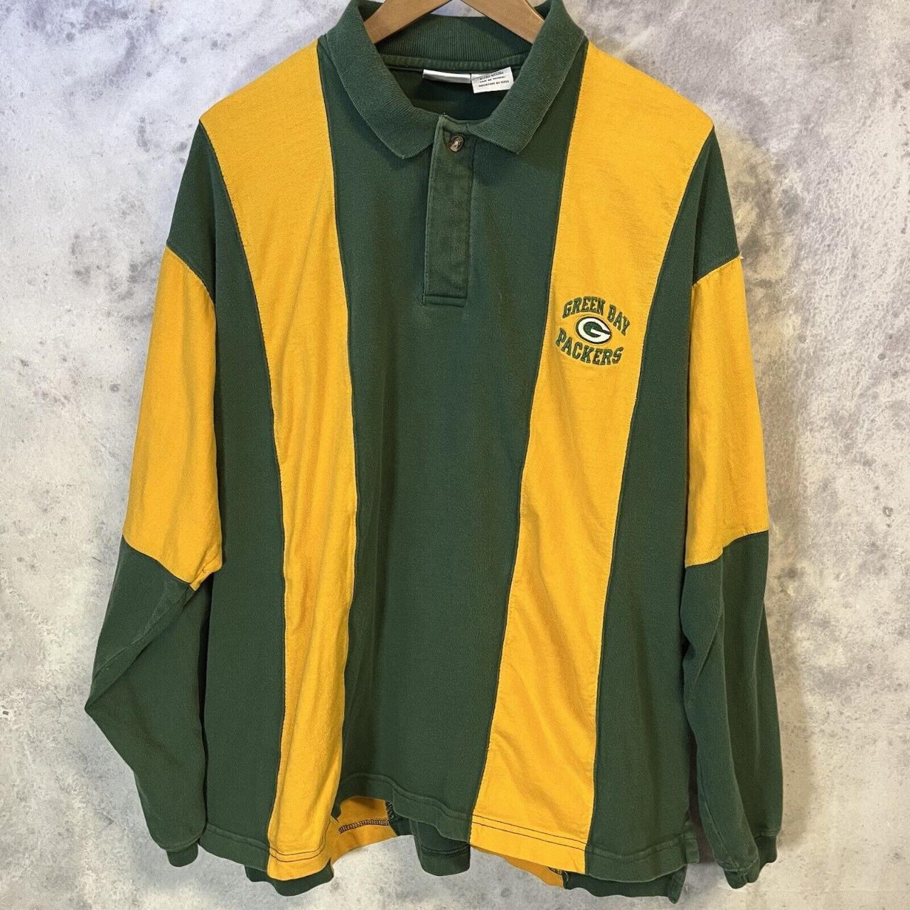 Green Bay Packers Cotton Stripe Polo