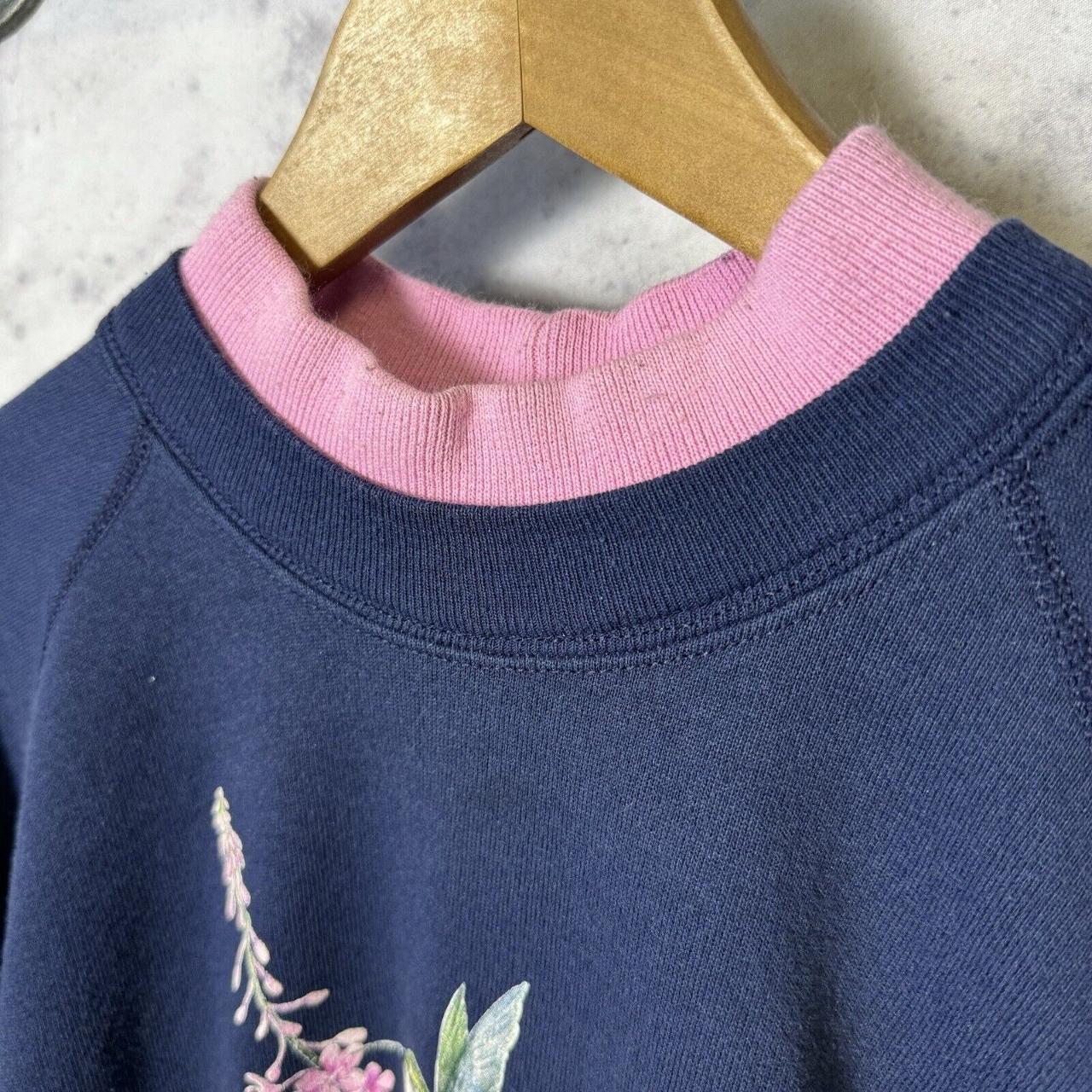 Vintage Morning Sun Floral Collared Sweatshirt Women's Size Large – Proper  Vintage