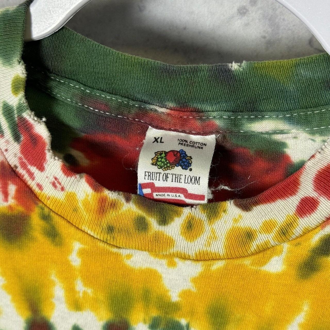 Fruit deals Of The Loom Mens Multicolor Tie Dye T Shirt