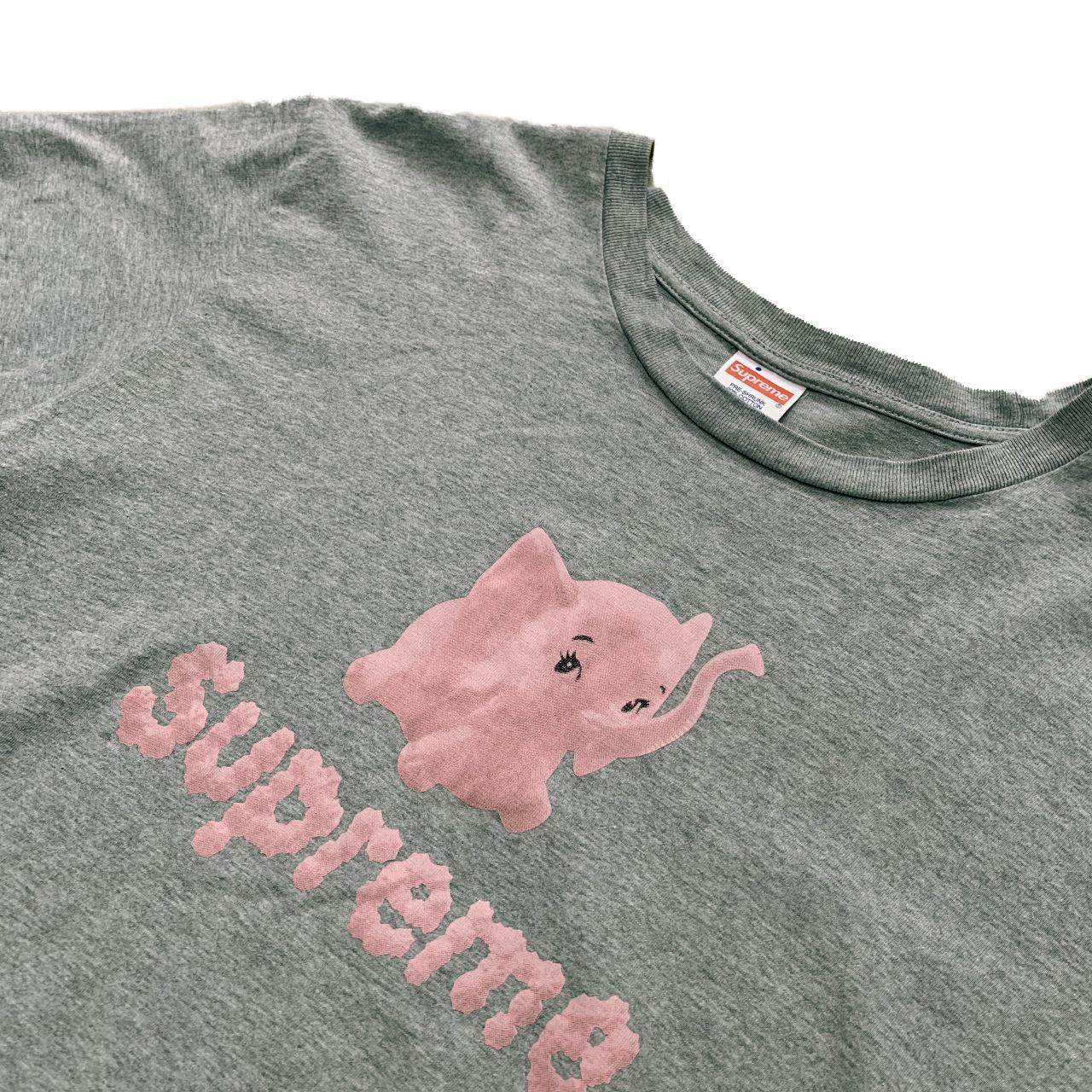 Supreme Pink Elephant tee Rare piece featuring pink. Depop