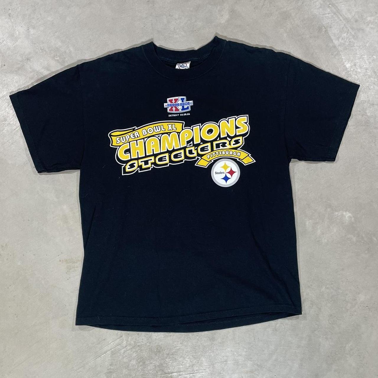 Vintage NFL Superbowl XL Champions Pittsburgh Steelers T-shirt