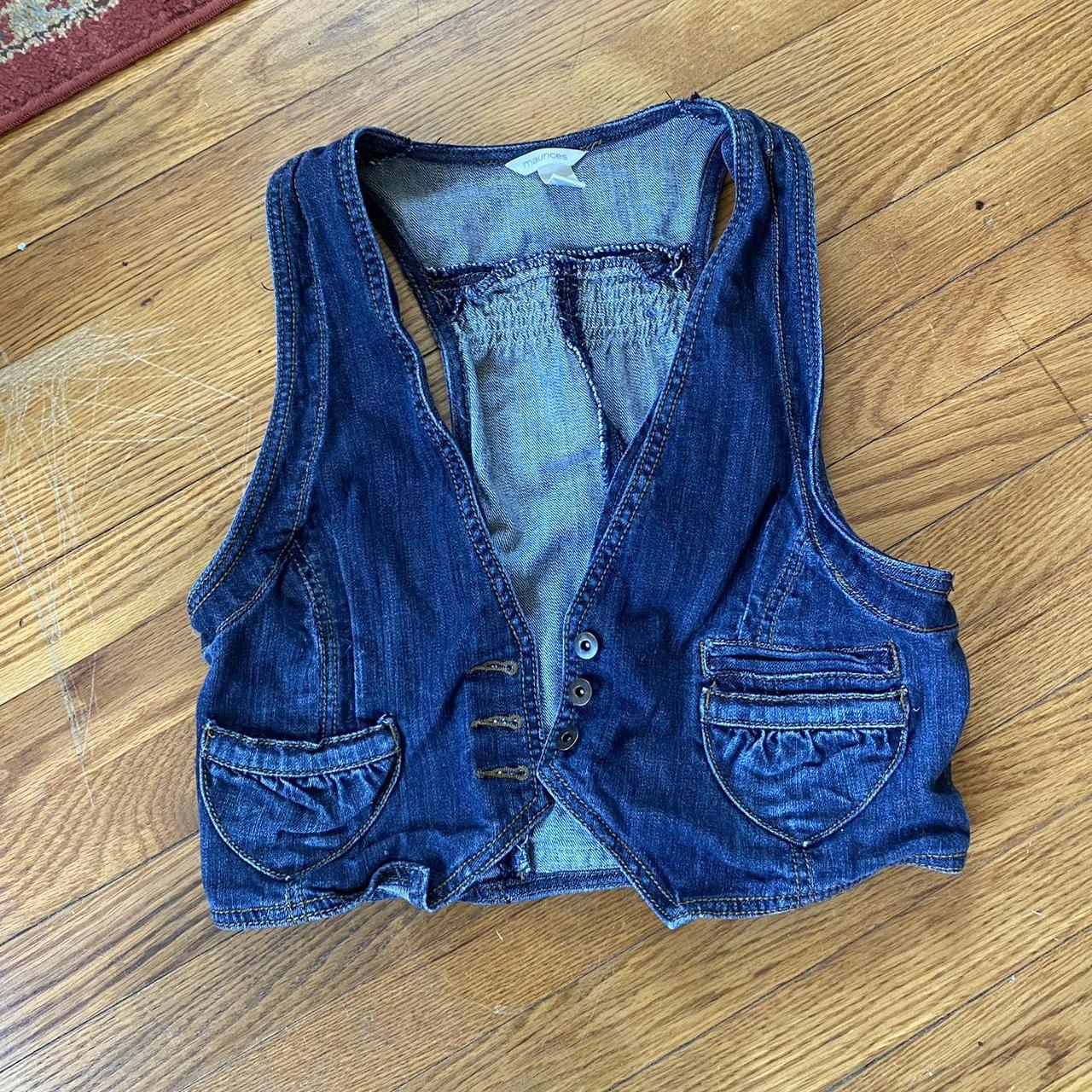 Maurices jean outlet vest