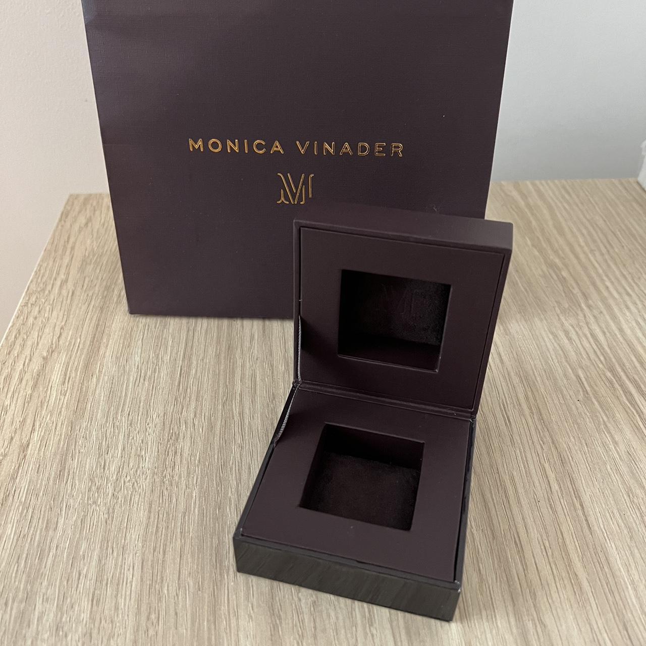 Monica Vinader gift box, bag and tissue