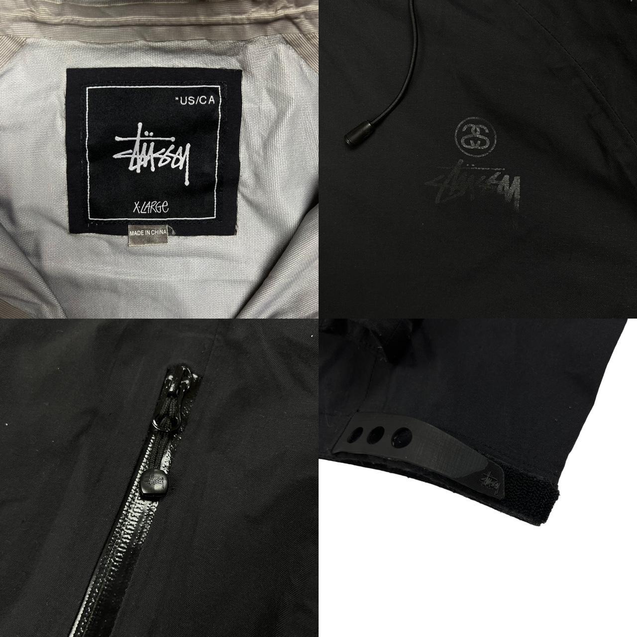 RARE 00's Stussy Tactical Waterproof Jacket Size:... - Depop