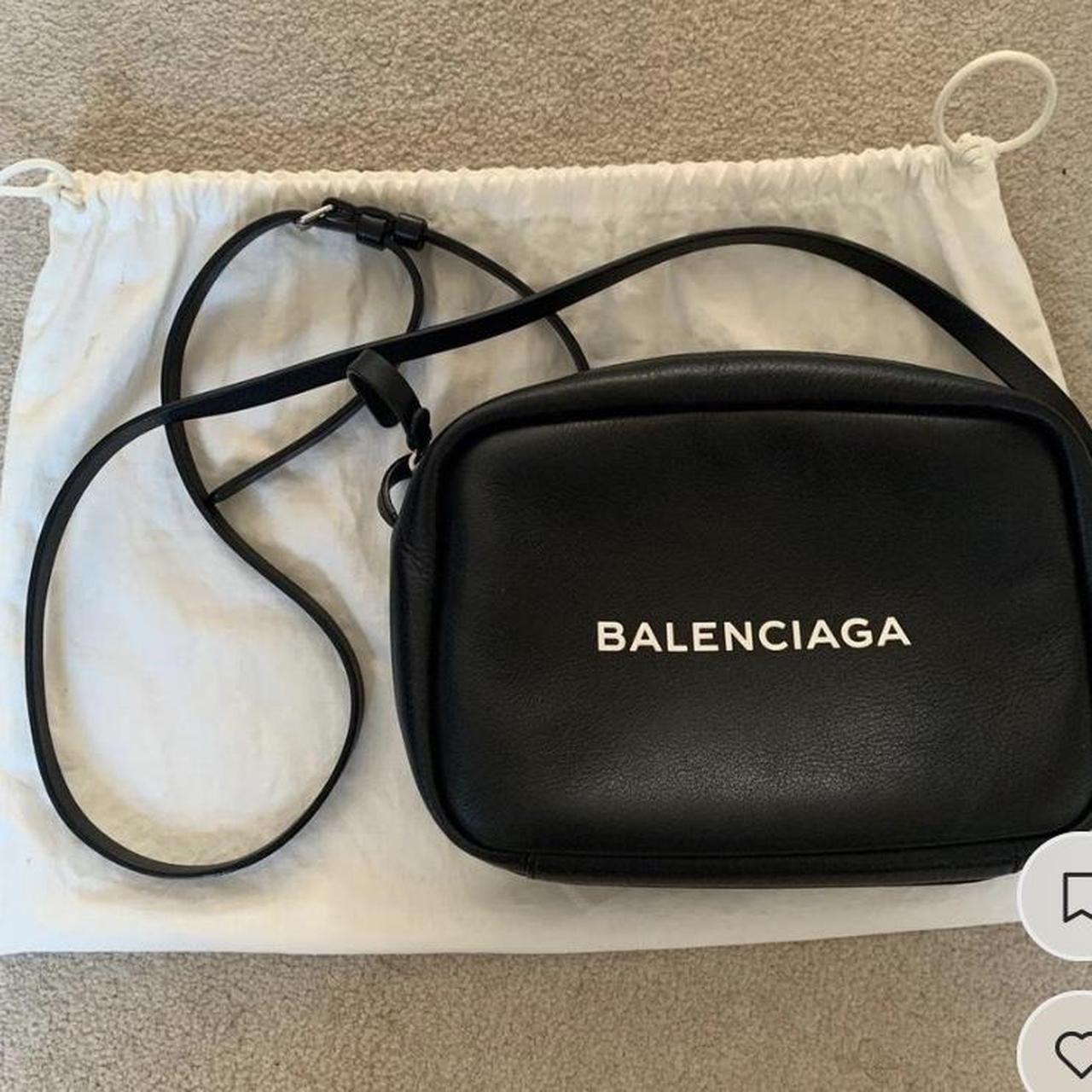 Balenciaga Camera bag Immaculate condition Black... Depop