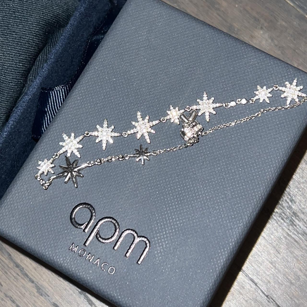 Apm Monaco adjustable bracelet. Comes with pouch and Depop