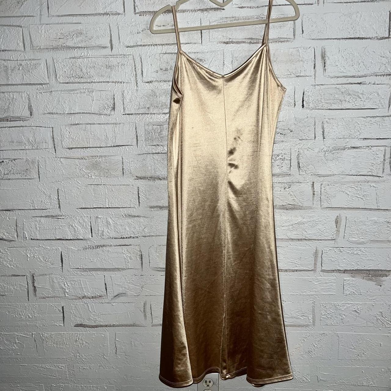 Women's Gold Dress | Depop