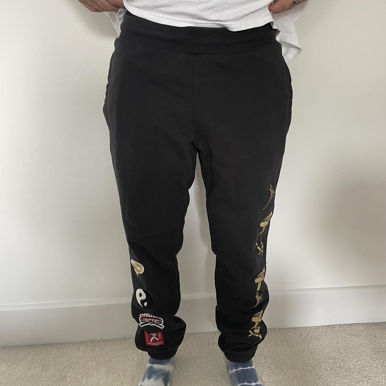 Palace Panelled Shell Joggers In Black Mens Size... - Depop