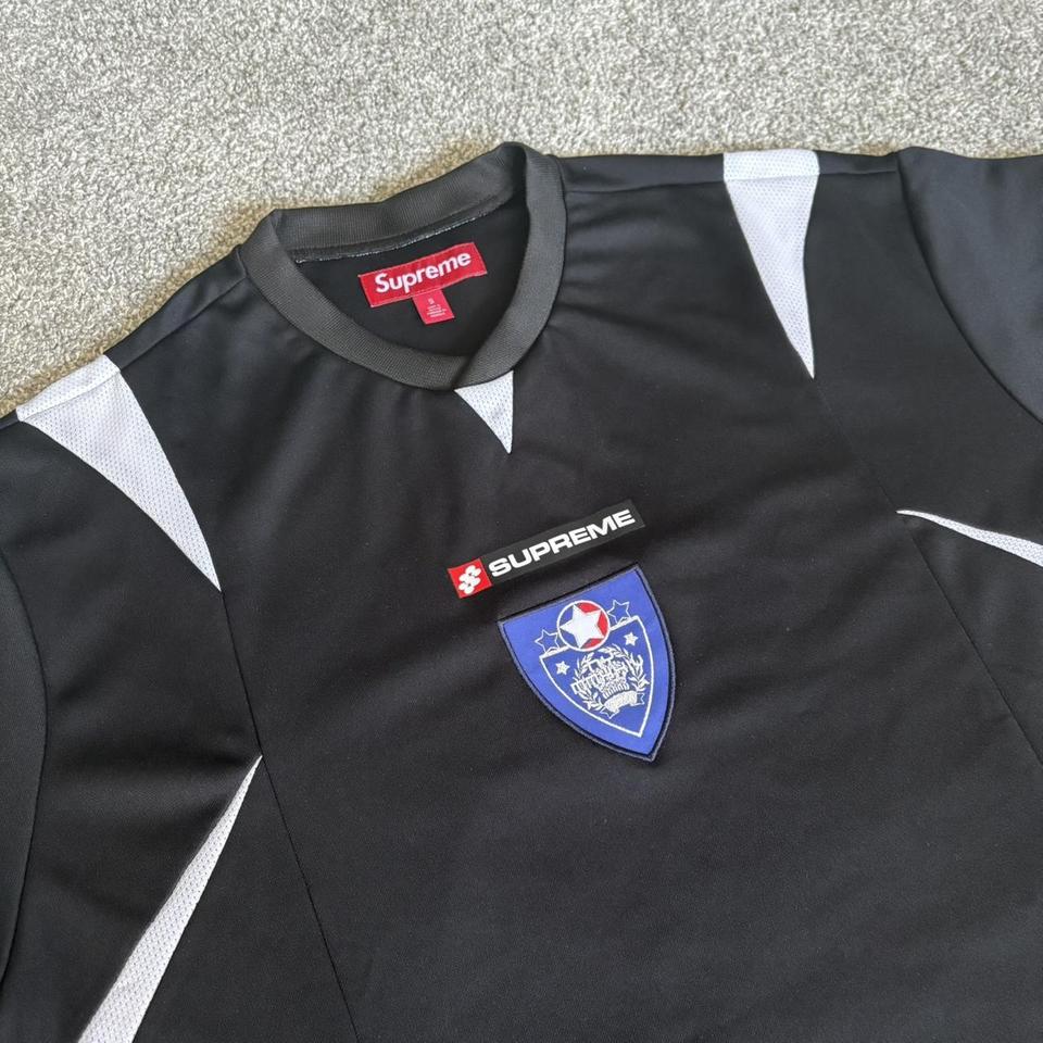 Crest Soccer Jersey Black Men's - FW24 - US