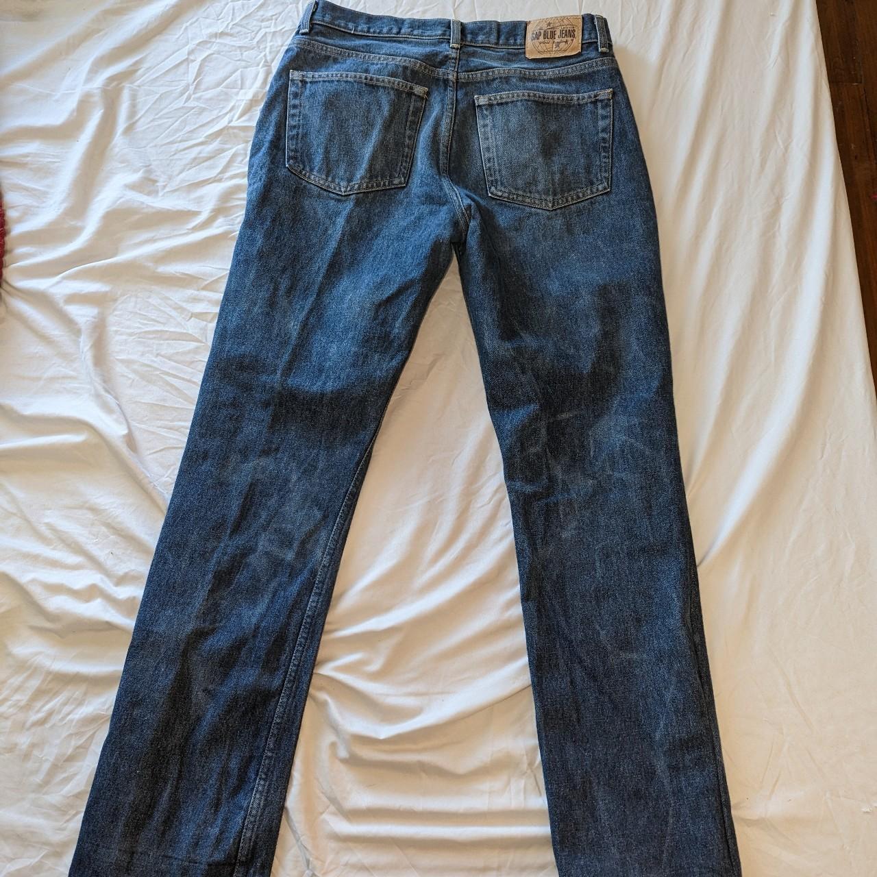 Vintage early 00s GAP blue jeans Made in USA Great... - Depop