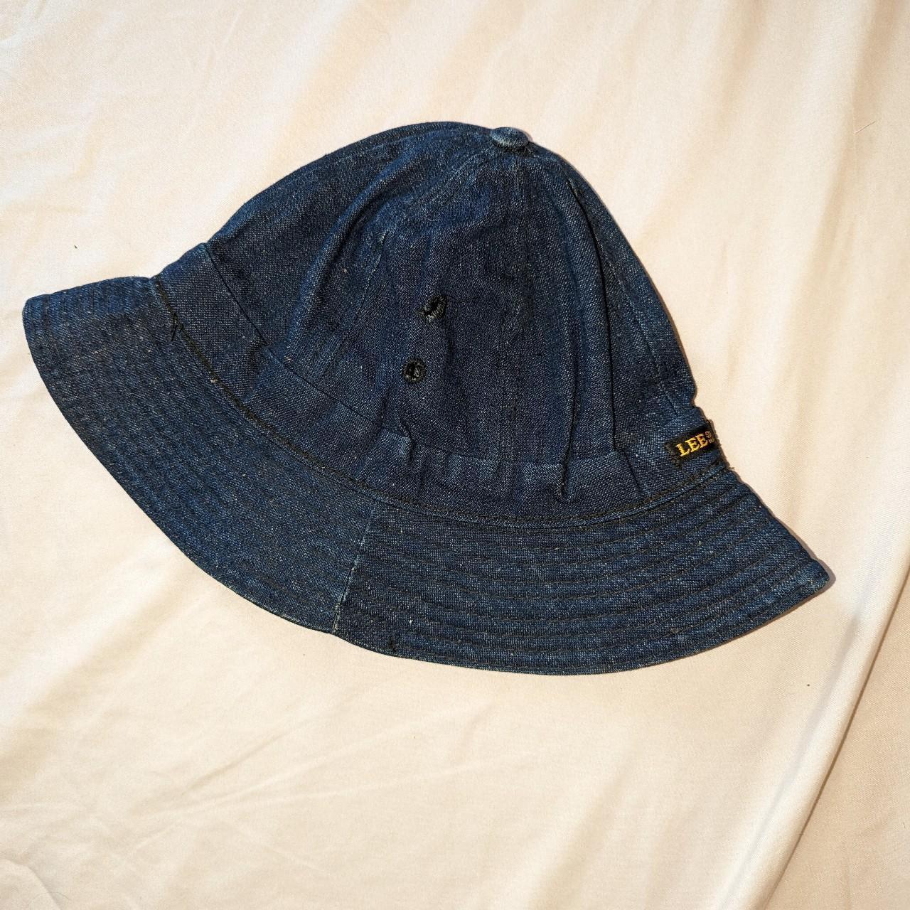 Vintage 70s 80s Lee denim bucket hat Super... - Depop