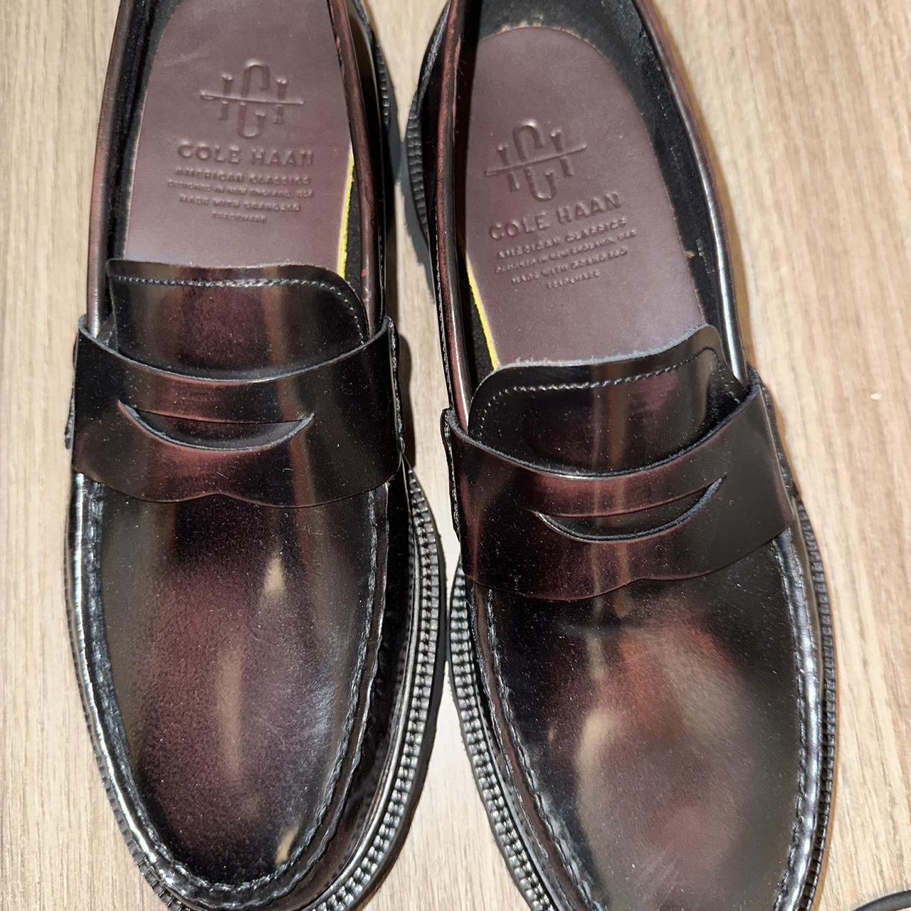 Cole haan burgundy on sale shoes