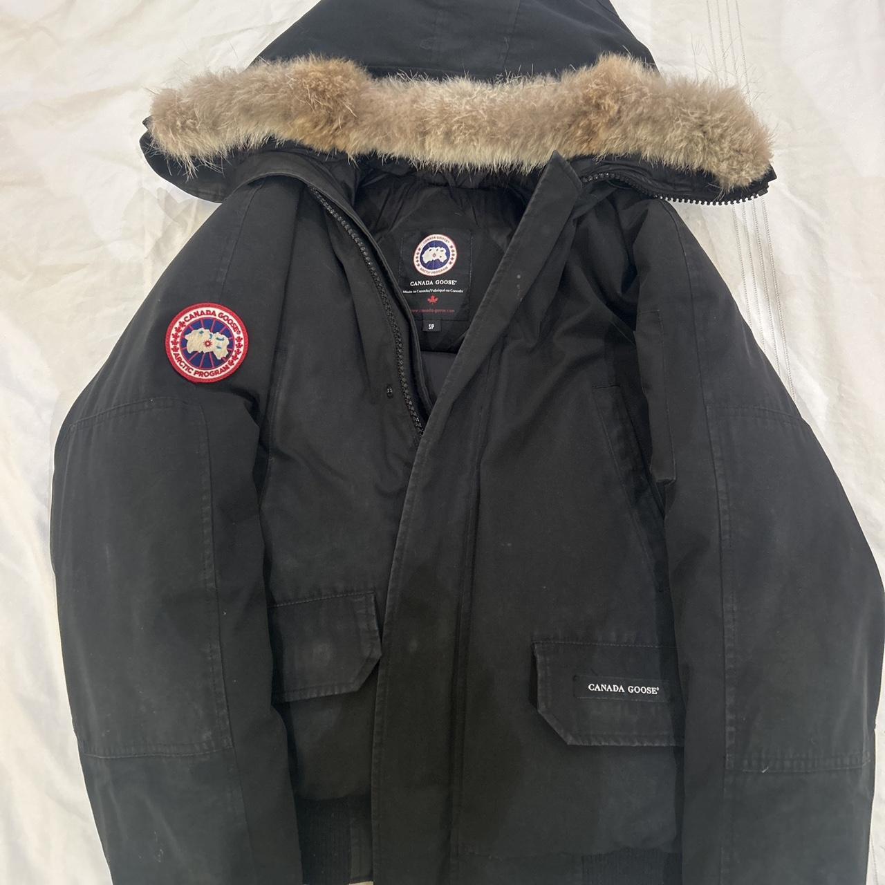 Canada goose chilliwack women’s black jacket in a... - Depop