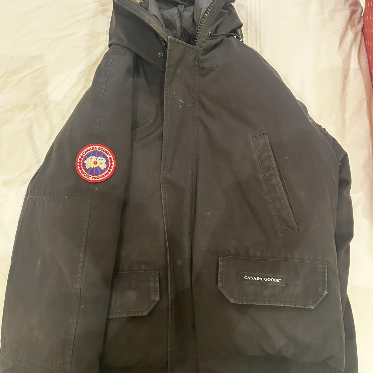 Canada goose chilliwack women’s black jacket in a... - Depop