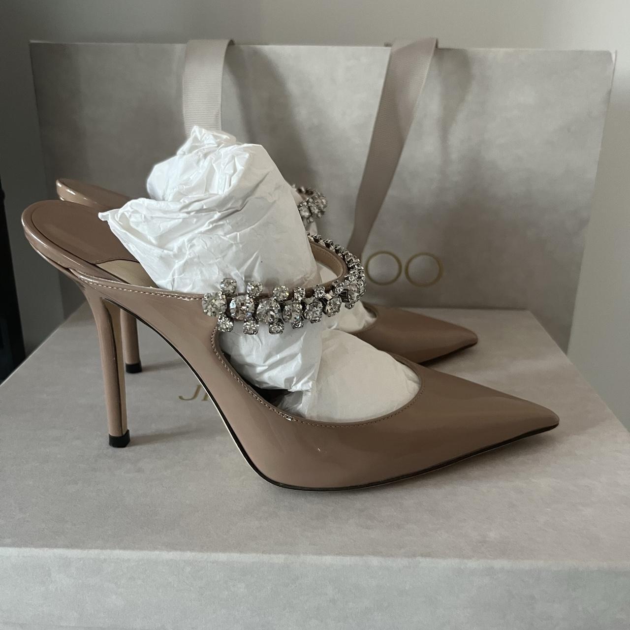 Jimmy Choo Wedding Mule Shoes Jimmy Choo Ballet Pink Patent
