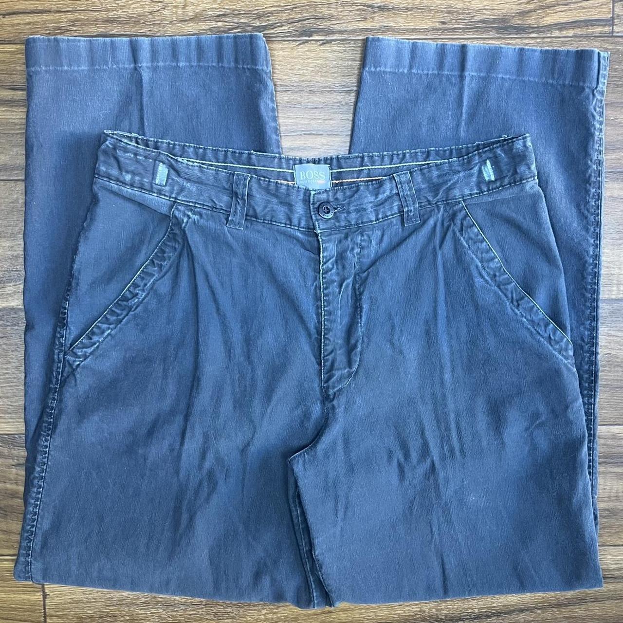 Vintage BOSS baggy jeans. Back pocket hit Size: - Depop