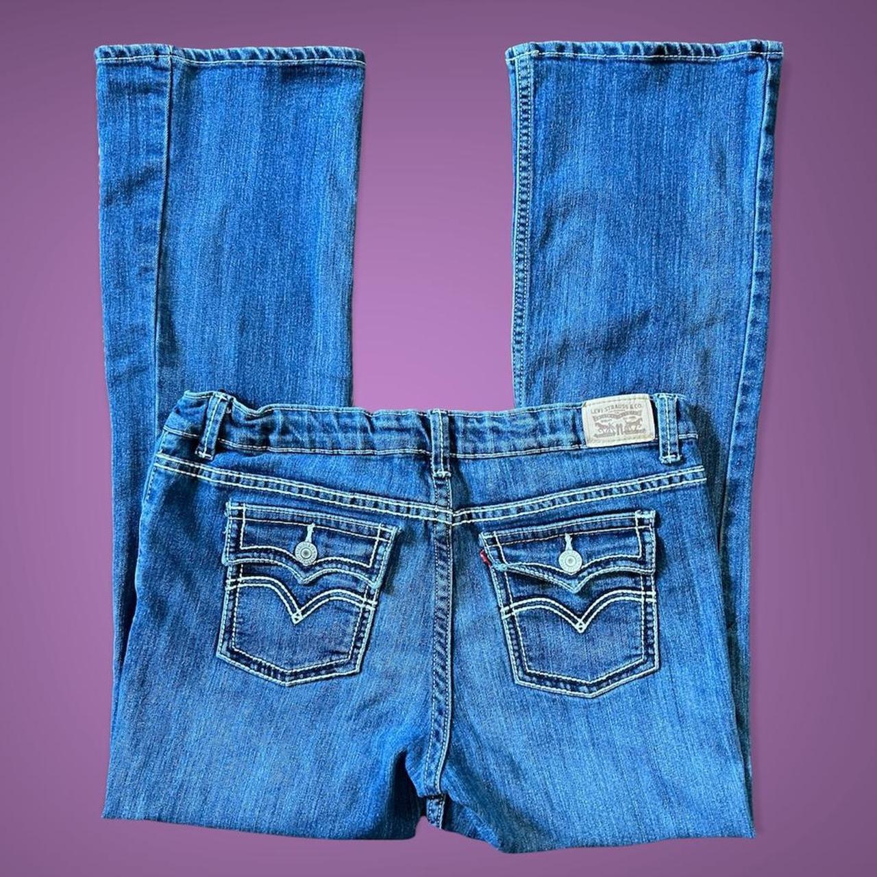 Levis flap clearance pocket jeans womens