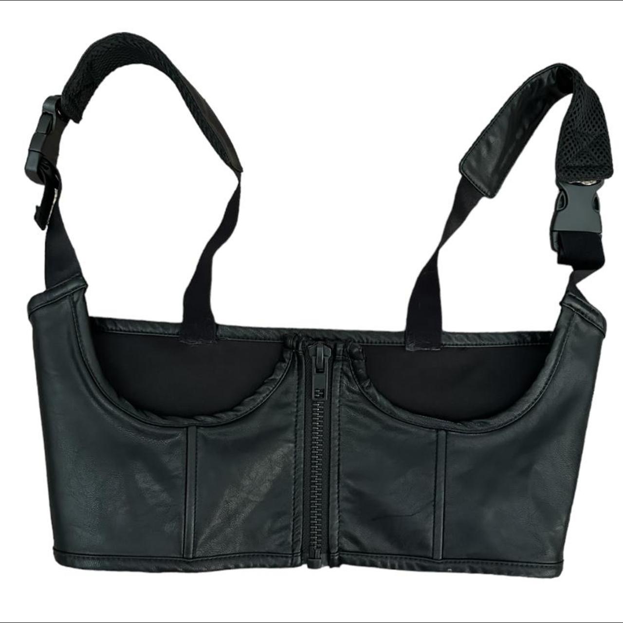 Poster Girl Women's Black Corset Depop