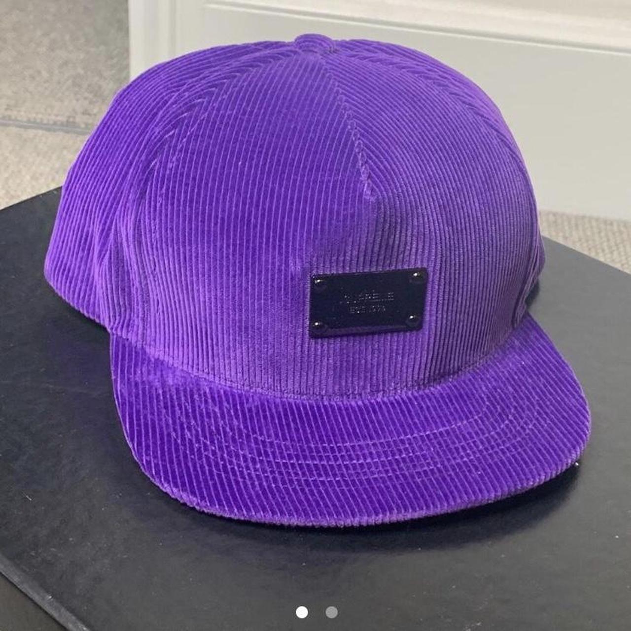 Purple Supreme Cap Corduroy Supreme Corduroy S Logo 6-Panel Cap