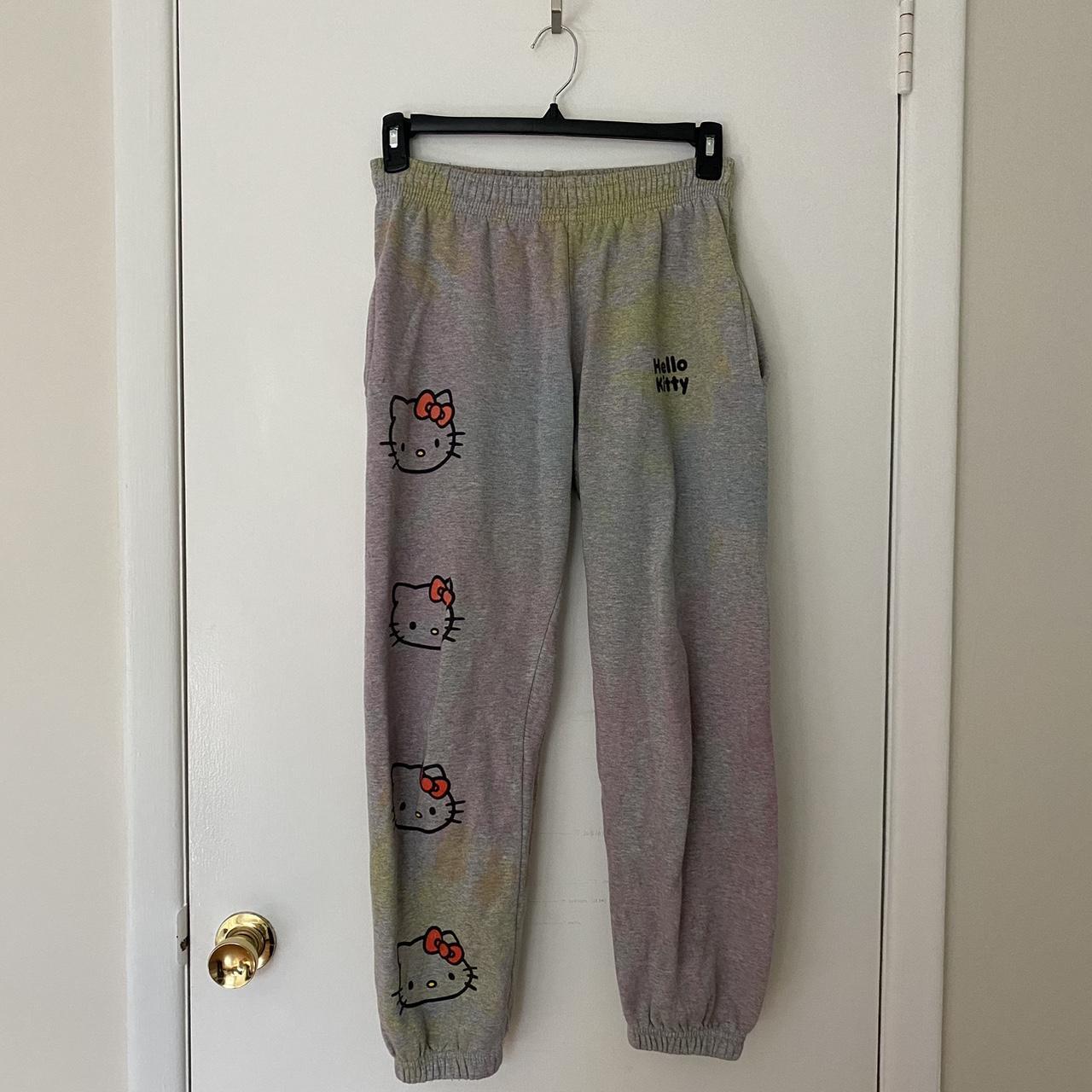 Hello Kitty grey joggers from New Girl Order Depop