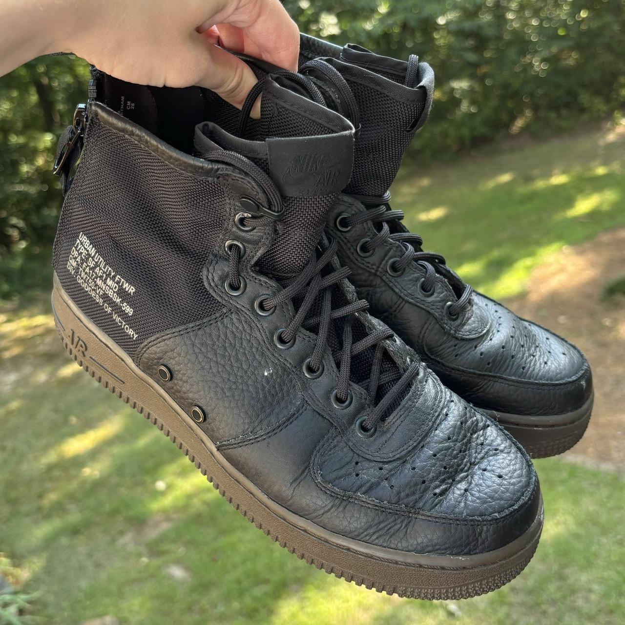 Black and khaki air force 1 best sale