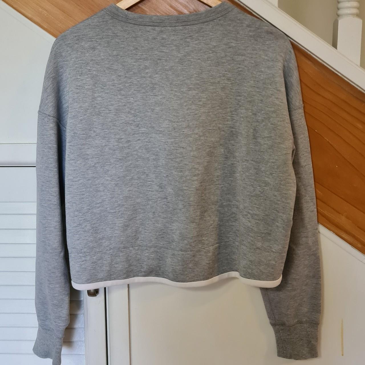 womens grey nike sweater