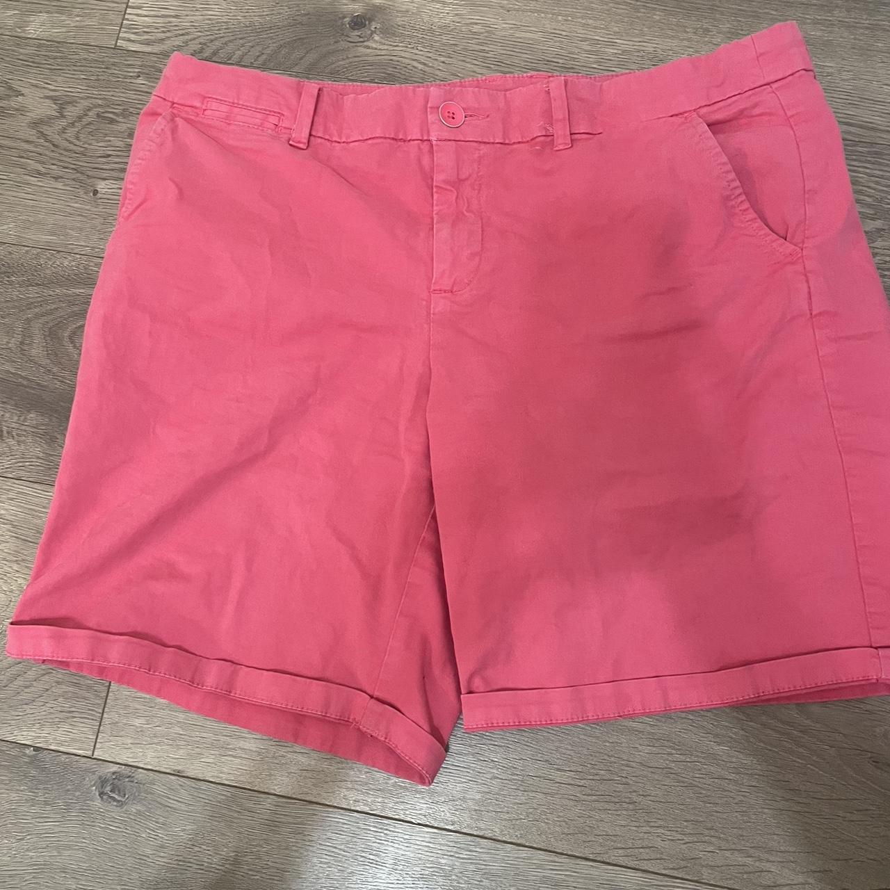 vintage gap low waisted hot pink jorts size women’s... - Depop