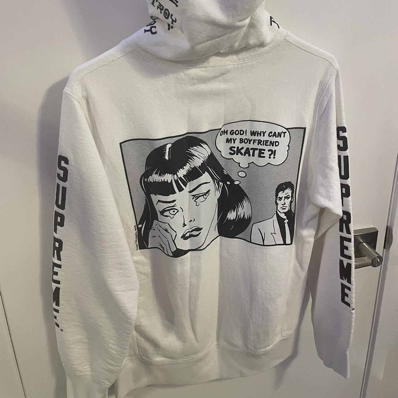 Supreme hot sale boyfriend hoodie