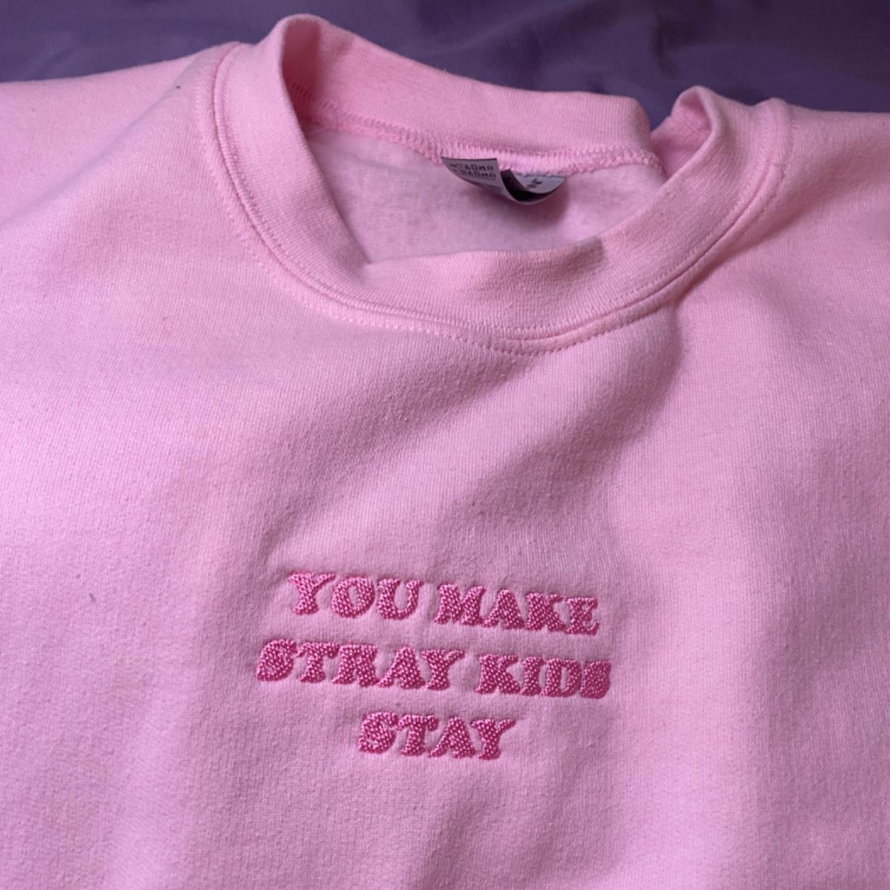 “You make stray kids stay” pink... - Depop