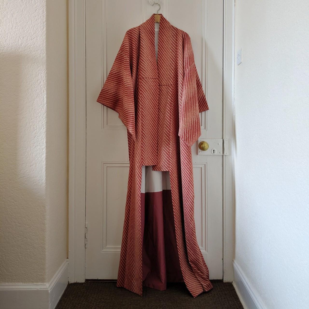 Vintage full length kimono! Beautiful traditional... - Depop