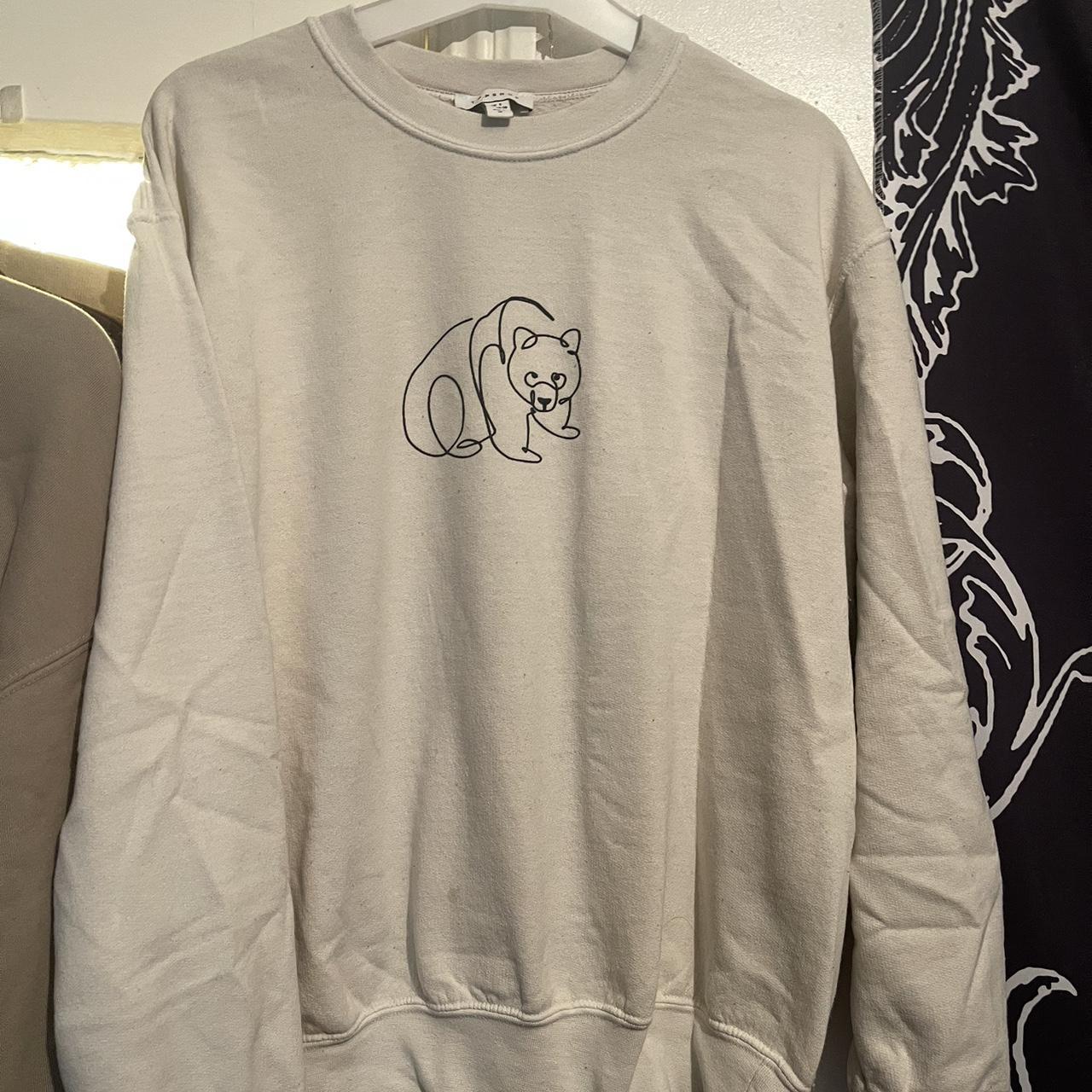 Topshop polar bear sweatshirt hot sale