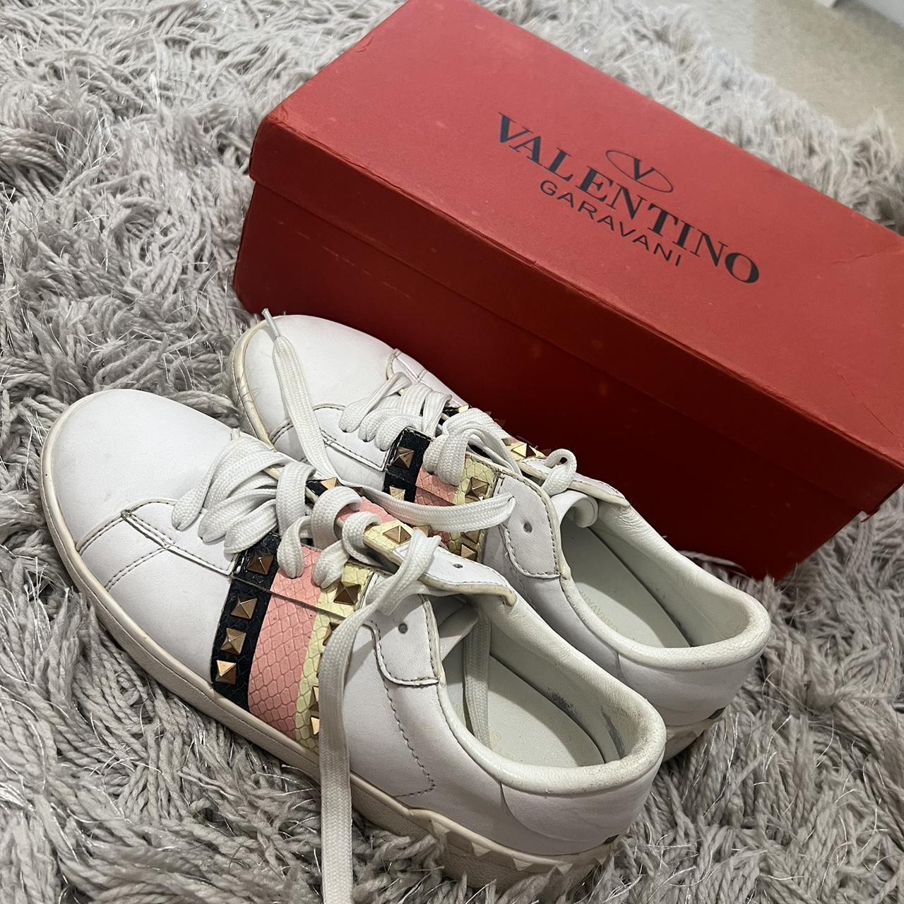 Valentino women's rockstud on sale trainers