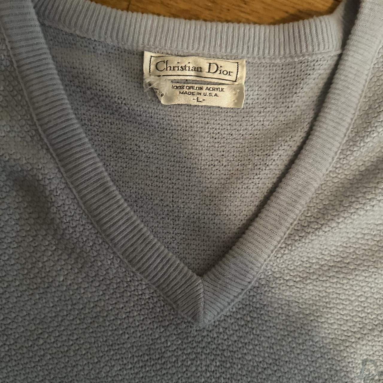 Vintage christian dior outlet mens sweater