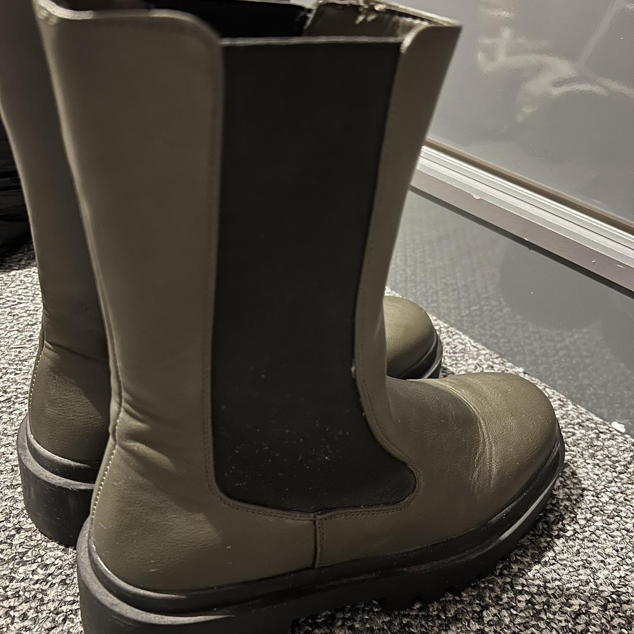 Khaki 2024 boots primark