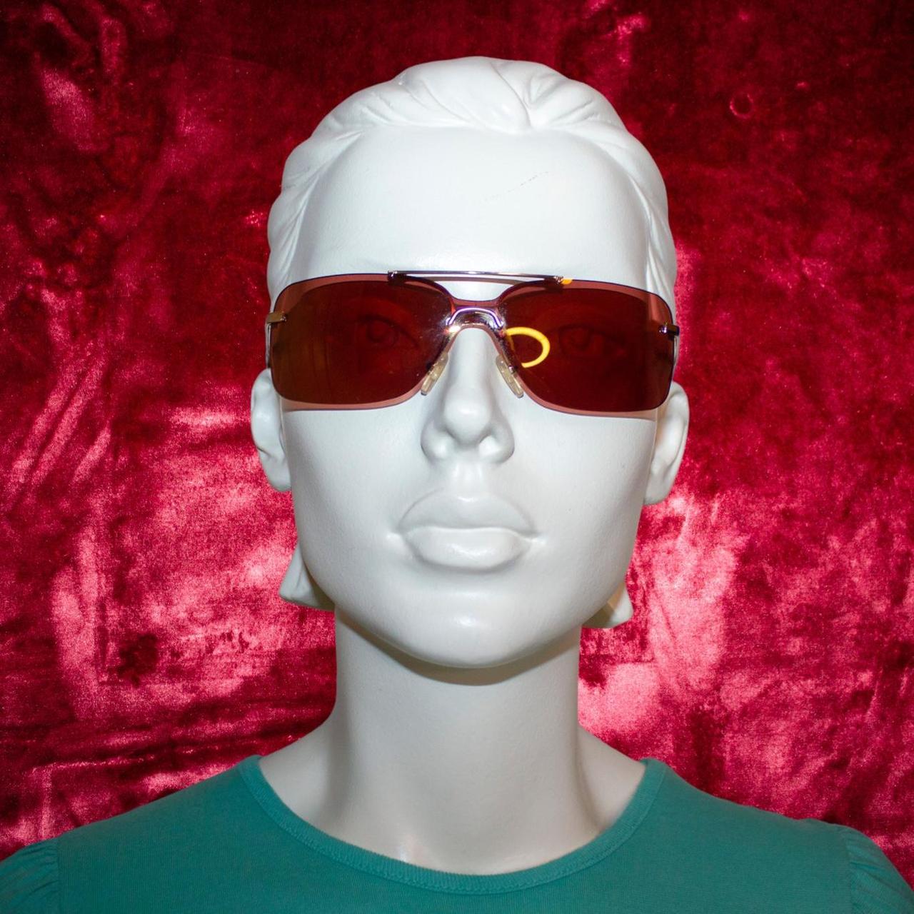 christian dior red sunglasses