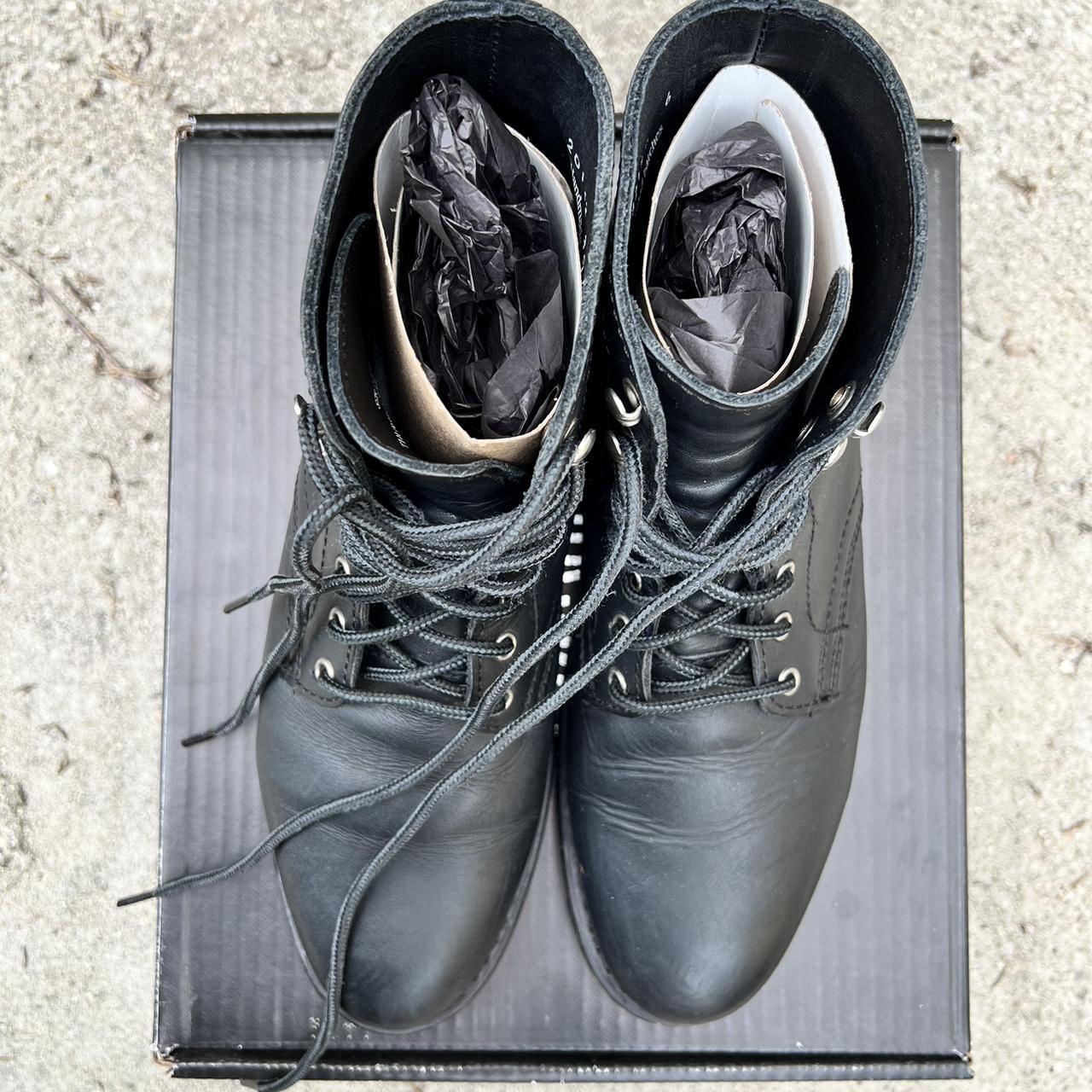 Thursday Boots Black High Tops Mens Captain StormKing® Black Matte