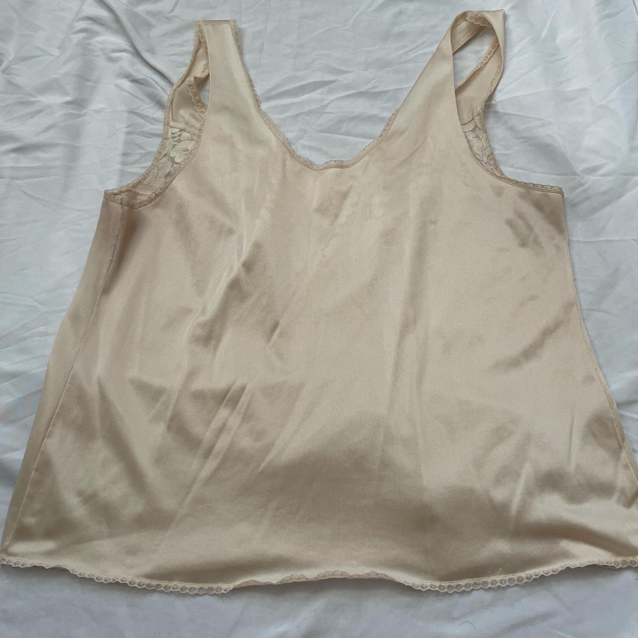 Women's Cream Vests-tanks-camis | Depop
