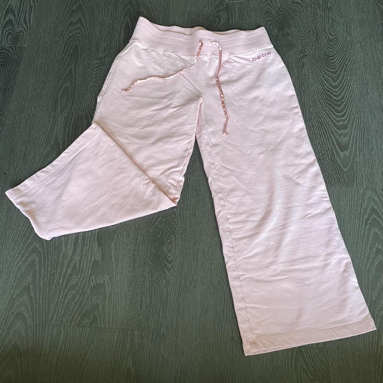 Bebe Women's Pink Joggers-tracksuits | Depop