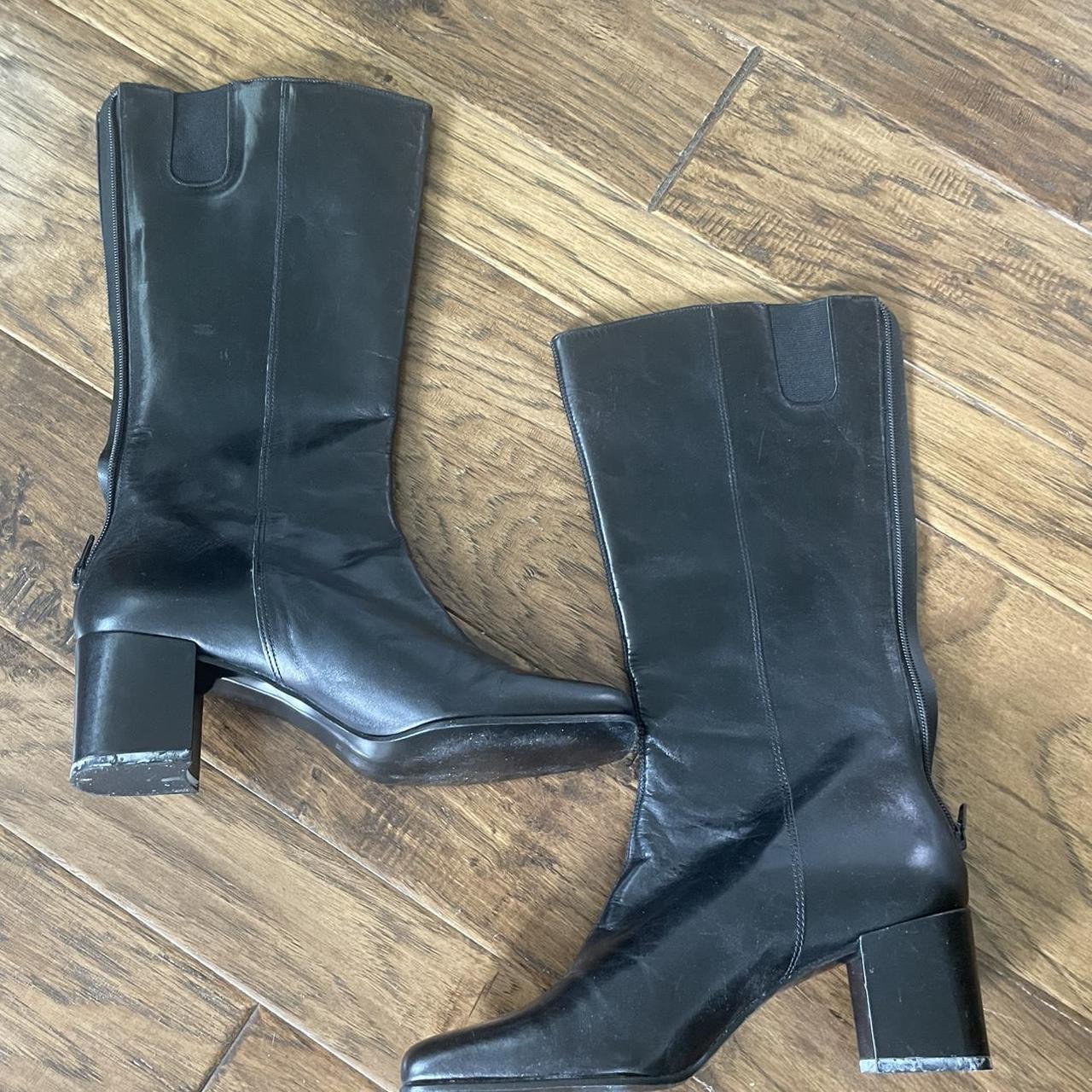 Perfect knee high leather boots. Nine West. Don’t... - Depop