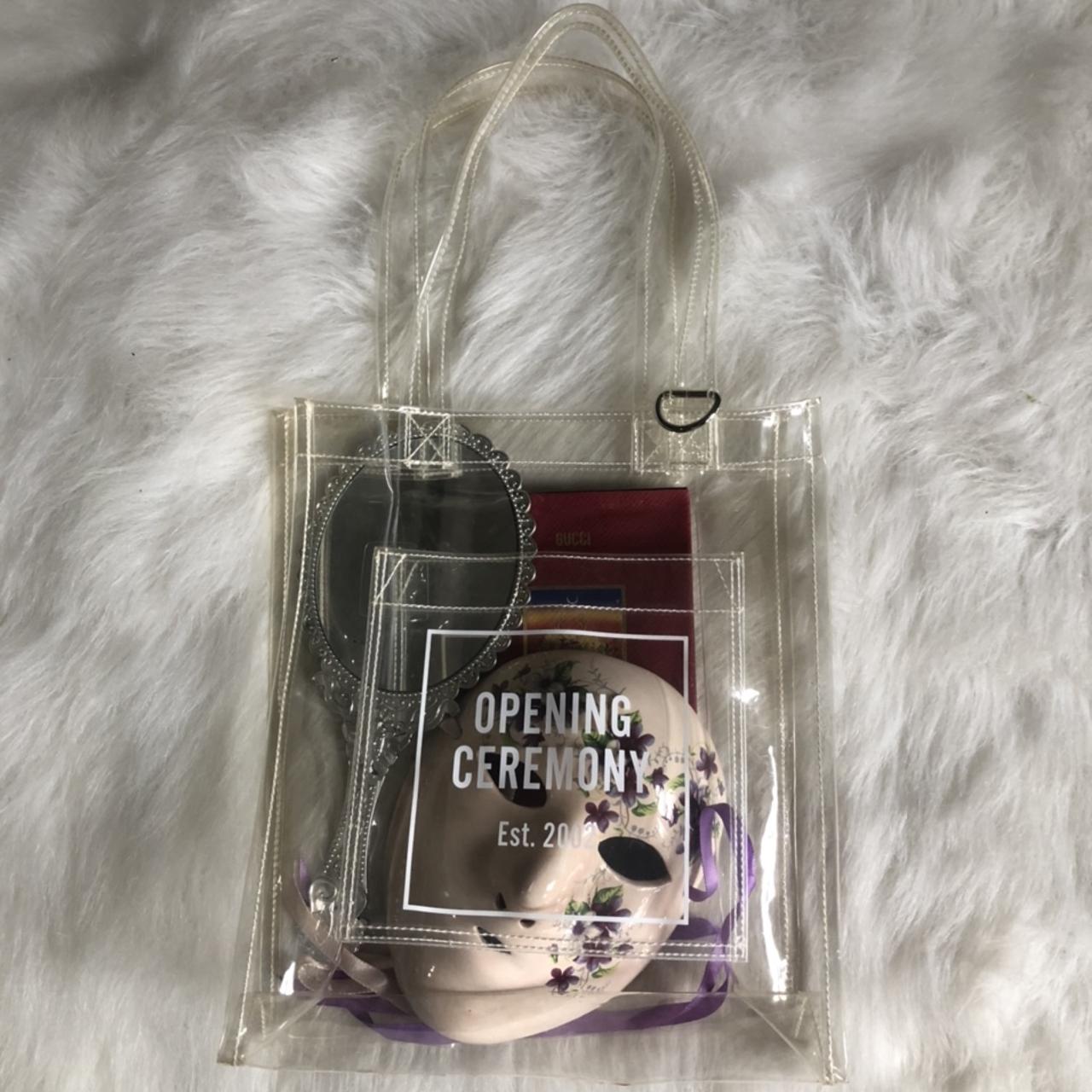 Transparent Opening Ceremony tote Depop